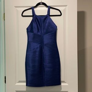 BCBG Blue Bodycon Dress